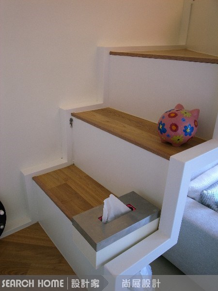 15坪新成屋(5年以下)＿現代風樓梯案例圖片＿尚展空間設計＿尚展_10之6