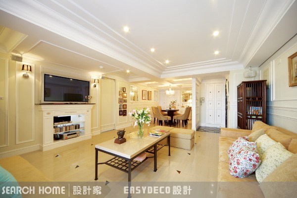 60坪中古屋(5~15年)＿美式風案例圖片＿EasyDeco藝珂設計＿EASYDECO_03之4