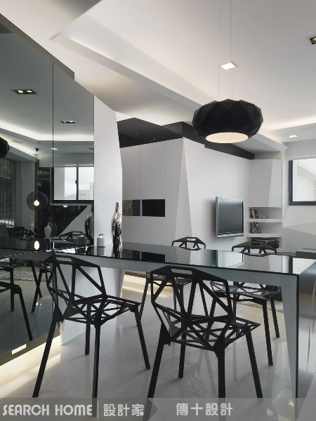 28坪新成屋(5年以下)＿現代風餐廳案例圖片＿傳十空間設計＿傳十_04之5