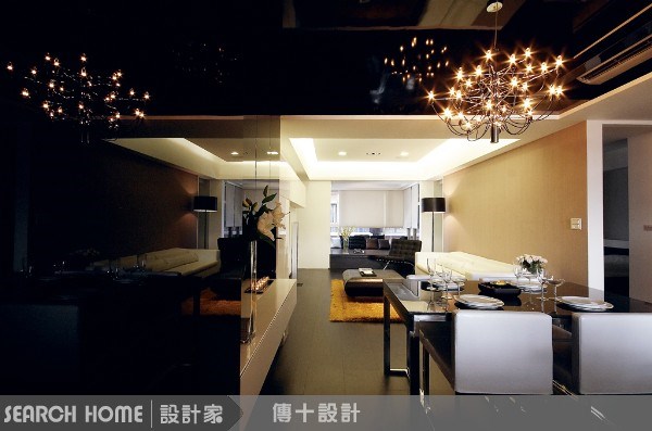26坪新成屋(5年以下)＿奢華風餐廳案例圖片＿傳十空間設計＿傳十_03之2