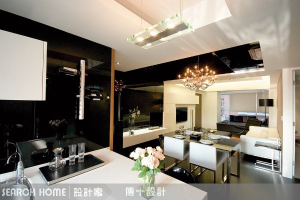 26坪新成屋(5年以下)＿奢華風餐廳案例圖片＿傳十空間設計＿傳十_03之9