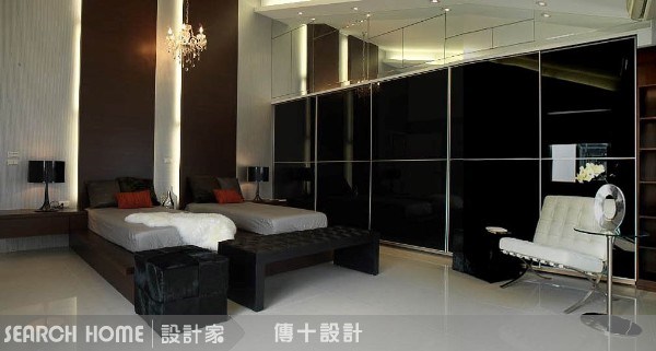 72坪新成屋(5年以下)＿混搭風臥室案例圖片＿傳十空間設計＿傳十_02之2