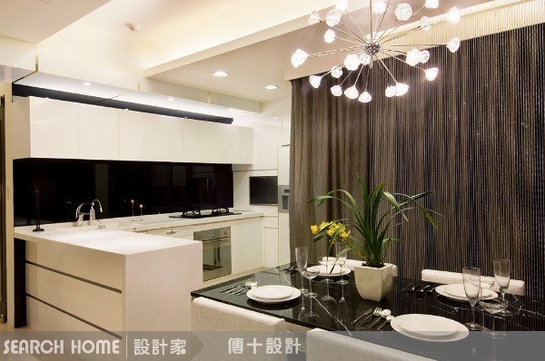 29坪新成屋(5年以下)＿現代風餐廳案例圖片＿傳十空間設計＿傳十_01之5