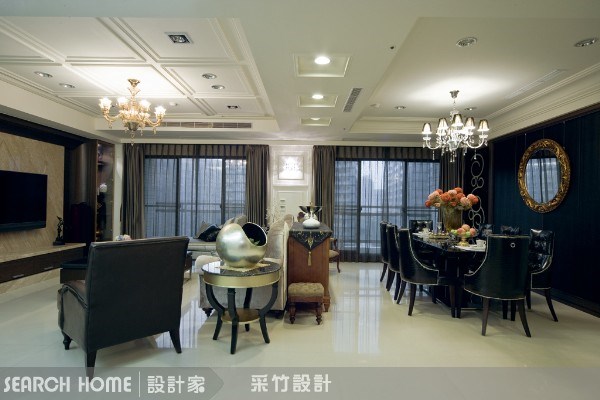 101坪新成屋(5年以下)＿奢華風案例圖片＿采竹創意室內設計＿采竹_01之32