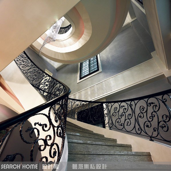 160坪新成屋(5年以下)＿美式風樓梯案例圖片＿藝念集私空間設計＿藝念集私_11之3