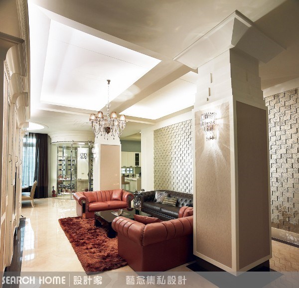 160坪新成屋(5年以下)＿美式風客廳案例圖片＿藝念集私空間設計＿藝念集私_11之12
