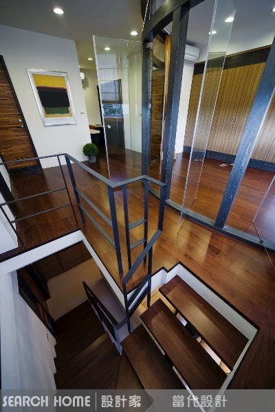 40坪老屋(16~30年)＿休閒風玄關樓梯案例圖片＿當代空間有限公司＿當代_09之23