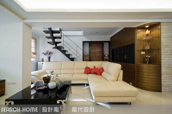 40坪老屋(16~30年)＿休閒風客廳案例圖片＿當代空間有限公司＿當代_09之19