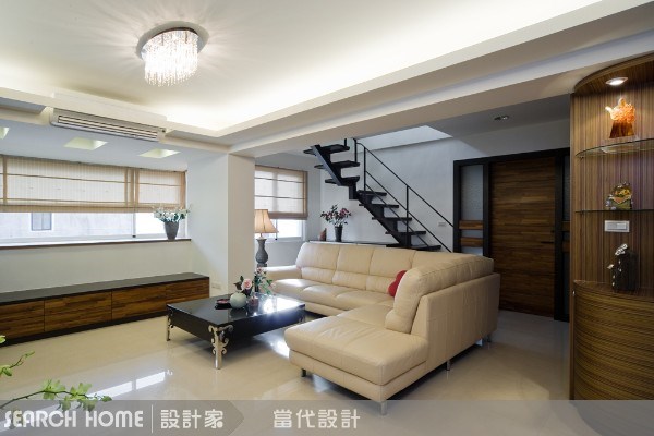 40坪老屋(16~30年)＿休閒風客廳案例圖片＿當代空間有限公司＿當代_09之20