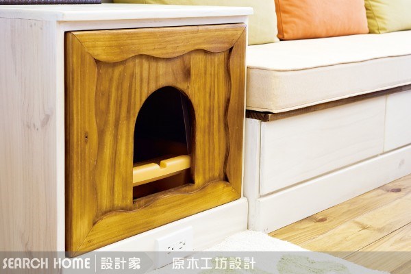 25坪新成屋(5年以下)＿混搭風客廳寵物案例圖片＿原木工坊&客製化．手工實木傢具＿原木工坊_02之4