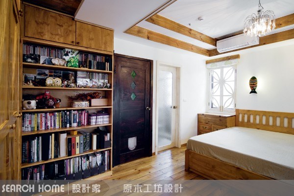 25坪新成屋(5年以下)＿混搭風臥室案例圖片＿原木工坊&客製化．手工實木傢具＿原木工坊_02之18