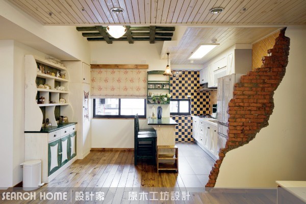 25坪新成屋(5年以下)＿混搭風餐廳廚房案例圖片＿原木工坊&客製化．手工實木傢具＿原木工坊_02之7