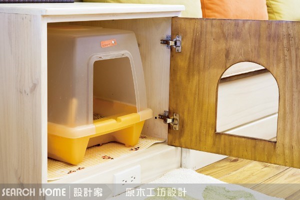 25坪新成屋(5年以下)＿混搭風客廳寵物案例圖片＿原木工坊&客製化．手工實木傢具＿原木工坊_02之5