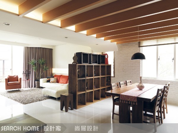 80坪新成屋(5年以下)＿休閒風客廳餐廳案例圖片＿尚展空間設計＿尚展_09之3
