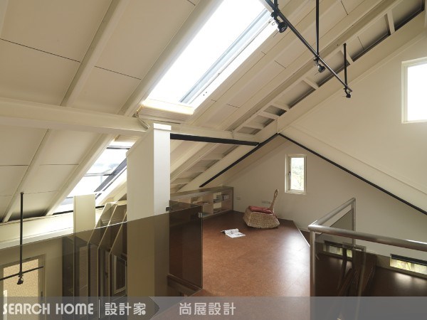 80坪新成屋(5年以下)＿休閒風樓梯案例圖片＿尚展空間設計＿尚展_09之11