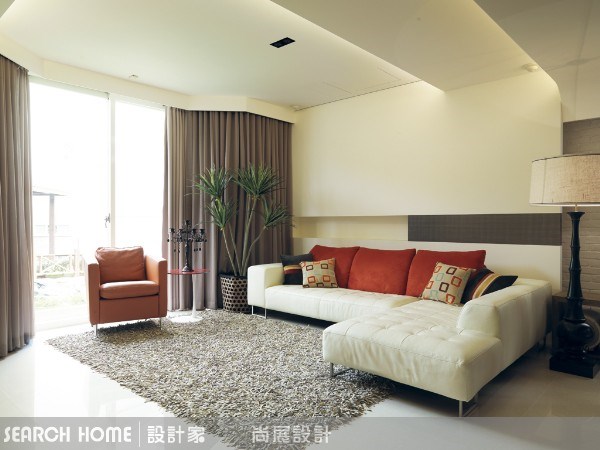 80坪新成屋(5年以下)＿休閒風客廳案例圖片＿尚展空間設計＿尚展_09之5