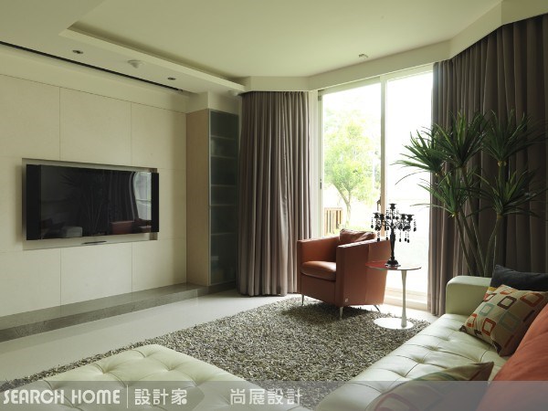 80坪新成屋(5年以下)＿休閒風客廳案例圖片＿尚展空間設計＿尚展_09之20