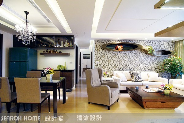 35坪新成屋(5年以下)＿混搭風案例圖片＿清沐室內裝修＿清沐_03之6