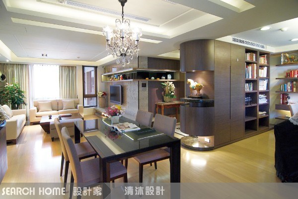 35坪新成屋(5年以下)＿混搭風案例圖片＿清沐室內裝修＿清沐_03之1