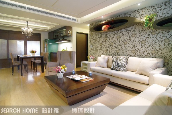 35坪新成屋(5年以下)＿混搭風案例圖片＿清沐室內裝修＿清沐_03之10