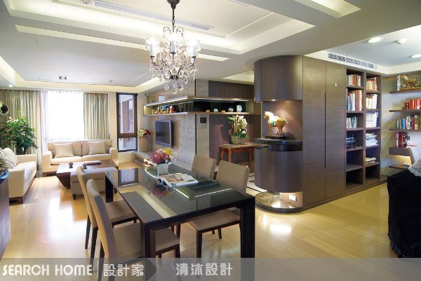 35坪新成屋(5年以下)＿混搭風案例圖片＿清沐室內裝修＿清沐_03之2