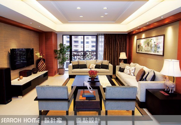 80坪新成屋(5年以下)＿新中式風案例圖片＿原點室內設計＿原點_08之1