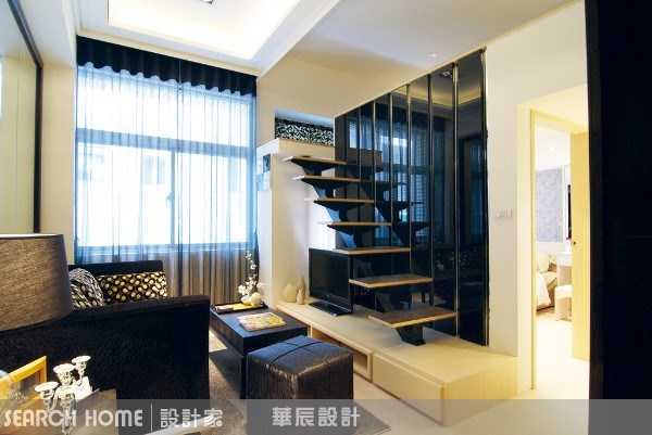 12坪新成屋(5年以下)＿奢華風案例圖片＿華辰室內裝修工程有限公司＿華辰_01之1