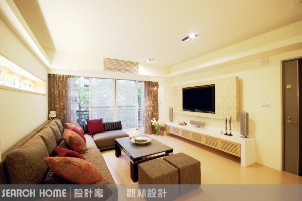 28坪新成屋(5年以下)＿現代風客廳案例圖片＿觀林設計＿觀林_05之10