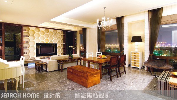 60坪新成屋(5年以下)＿奢華風客廳案例圖片＿藝念集私空間設計＿藝念集私_09之3