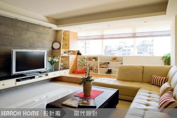 40坪中古屋(5~15年)＿休閒風客廳案例圖片＿當代空間有限公司＿當代_07之11