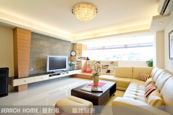 40坪中古屋(5~15年)＿休閒風客廳案例圖片＿當代空間有限公司＿當代_07之20