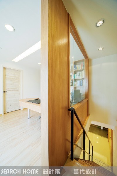 40坪中古屋(5~15年)＿休閒風玄關樓梯案例圖片＿當代空間有限公司＿當代_07之2