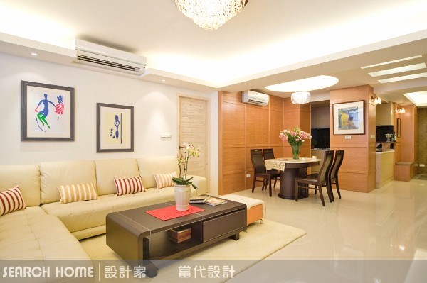 40坪中古屋(5~15年)＿休閒風客廳案例圖片＿當代空間有限公司＿當代_07之26