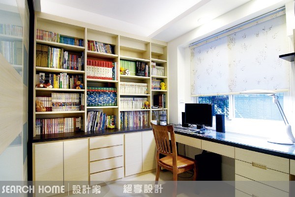 28坪老屋(16~30年)＿現代風書房案例圖片＿絕享設計＿絕享_08之10
