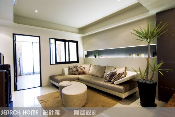 130坪老屋(16~30年)＿混搭風客廳案例圖片＿阿曼空間設計＿阿曼_05之10