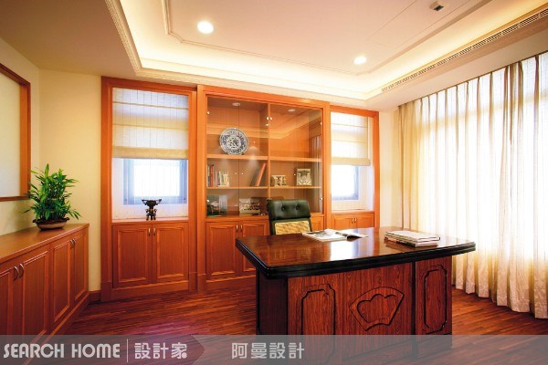 120坪新成屋(5年以下)＿混搭風書房案例圖片＿阿曼空間設計＿阿曼_04之413
