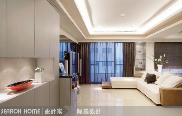 30坪新成屋(5年以下)＿現代風客廳案例圖片＿阿曼空間設計＿阿曼_02之4