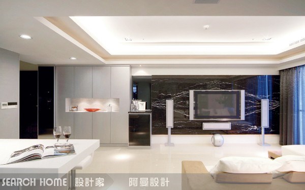 30坪新成屋(5年以下)＿現代風客廳案例圖片＿阿曼空間設計＿阿曼_02之5
