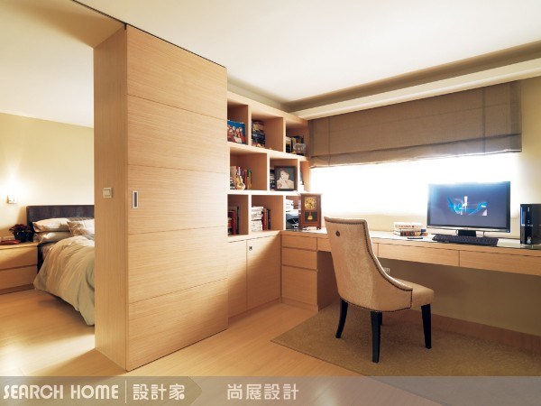 23坪新成屋(5年以下)＿現代風臥室書房案例圖片＿尚展空間設計＿尚展_06之7