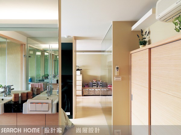 23坪新成屋(5年以下)＿現代風浴室走廊案例圖片＿尚展空間設計＿尚展_06之6