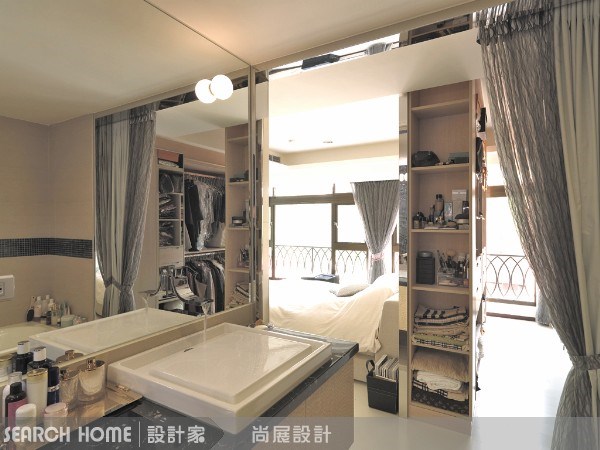 23坪新成屋(5年以下)＿現代風臥室浴室案例圖片＿尚展空間設計＿尚展_06之10