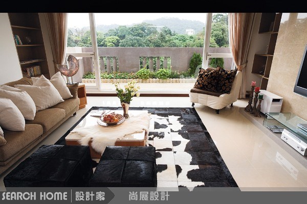 60坪新成屋(5年以下)＿休閒風客廳案例圖片＿尚展空間設計＿尚展_05之7