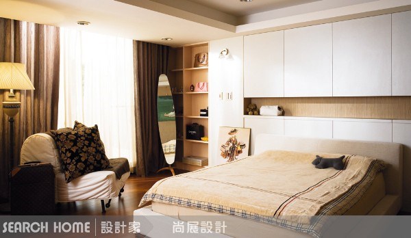 60坪新成屋(5年以下)＿休閒風臥室案例圖片＿尚展空間設計＿尚展_05之15