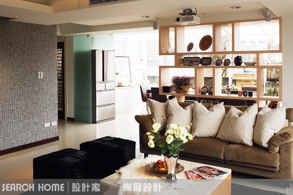 60坪新成屋(5年以下)＿休閒風客廳案例圖片＿尚展空間設計＿尚展_05之8