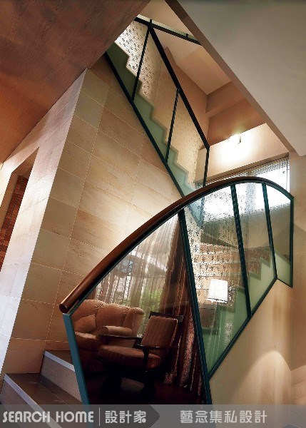 200坪新成屋(5年以下)＿奢華風樓梯案例圖片＿藝念集私空間設計＿藝念集私_08之12