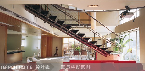 90坪新成屋(5年以下)＿現代風樓梯案例圖片＿藝念集私空間設計＿藝念集私_04之1