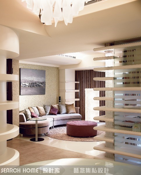 38坪新成屋(5年以下)＿混搭風客廳案例圖片＿藝念集私空間設計＿藝念集私_01之1