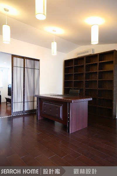 25坪老屋(16~30年)＿現代風書房案例圖片＿觀林設計＿觀林_02之16