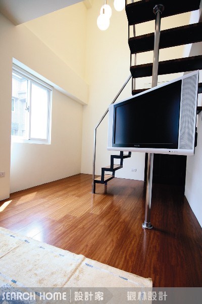 74坪新成屋(5年以下)＿休閒風樓梯案例圖片＿觀林設計＿觀林_01之15