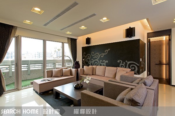 60坪新成屋(5年以下)＿新中式風案例圖片＿權釋設計＿權釋_01之12